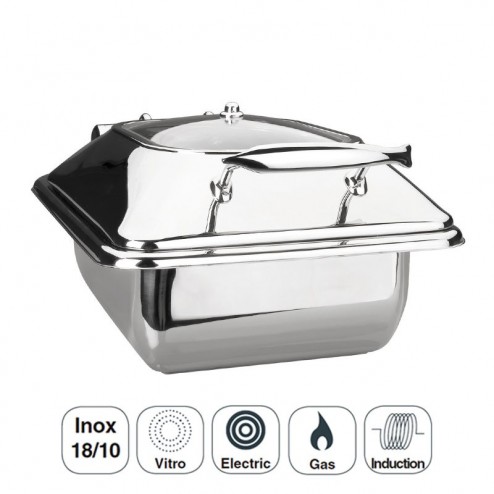 Corps Chafing Dish Luxe En Acier Inoxydable Gastronorm 1/2