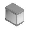 Cube corbeille rectangulaire 16 L