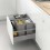 Cube Corbeille de Recyclage J Tiroir 60 cm