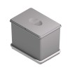Cube Corbeille Gris Eco 14 L pour Tiroir
