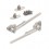 Compas pour Portes Relevables Force 20 - 70 kg x cm Emuca NSDX