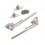 Compas pour Portes Basculantes Force 20 - 70 kg x cm Emuca NSDX