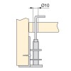 Kit de Calage M10 pour la fabrication de Meubles (10 pcs)